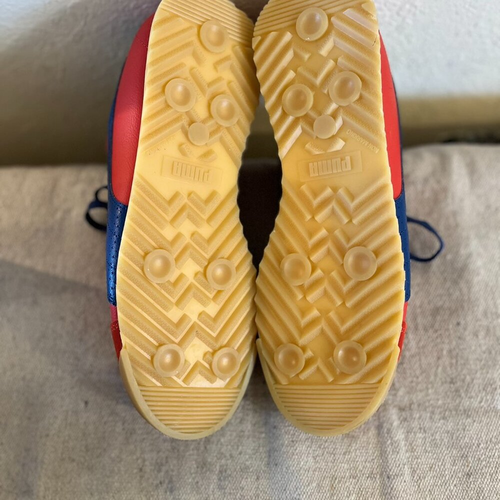 Puma Roma '68 New Heritage Red-Blue-Orange Sneaker's Sz 9.5 - Picture 11 of 15